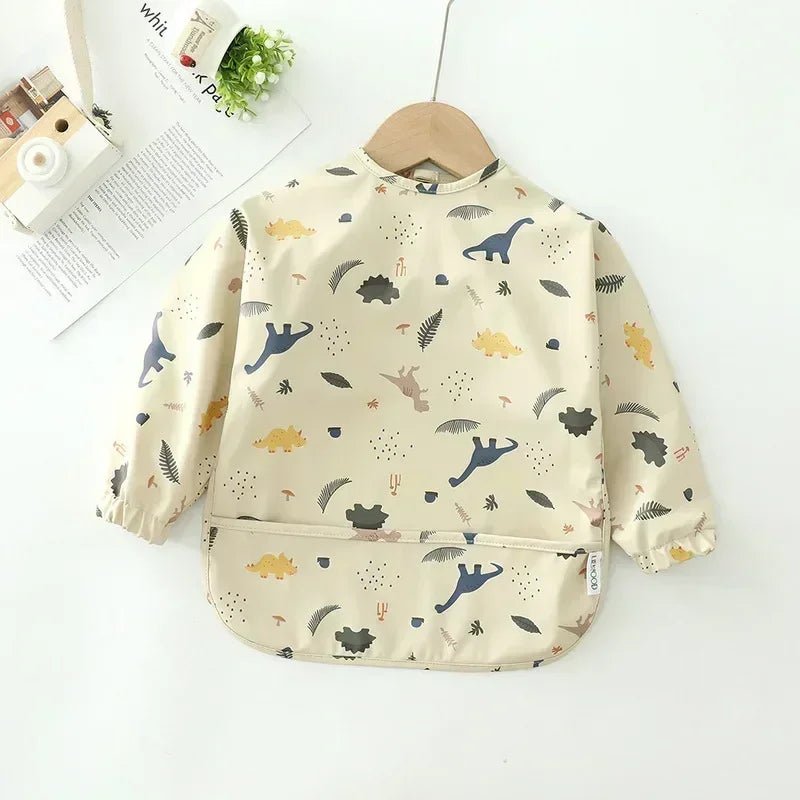Bavoir Bébé Imperméable à Manches Longues Kalinatur
