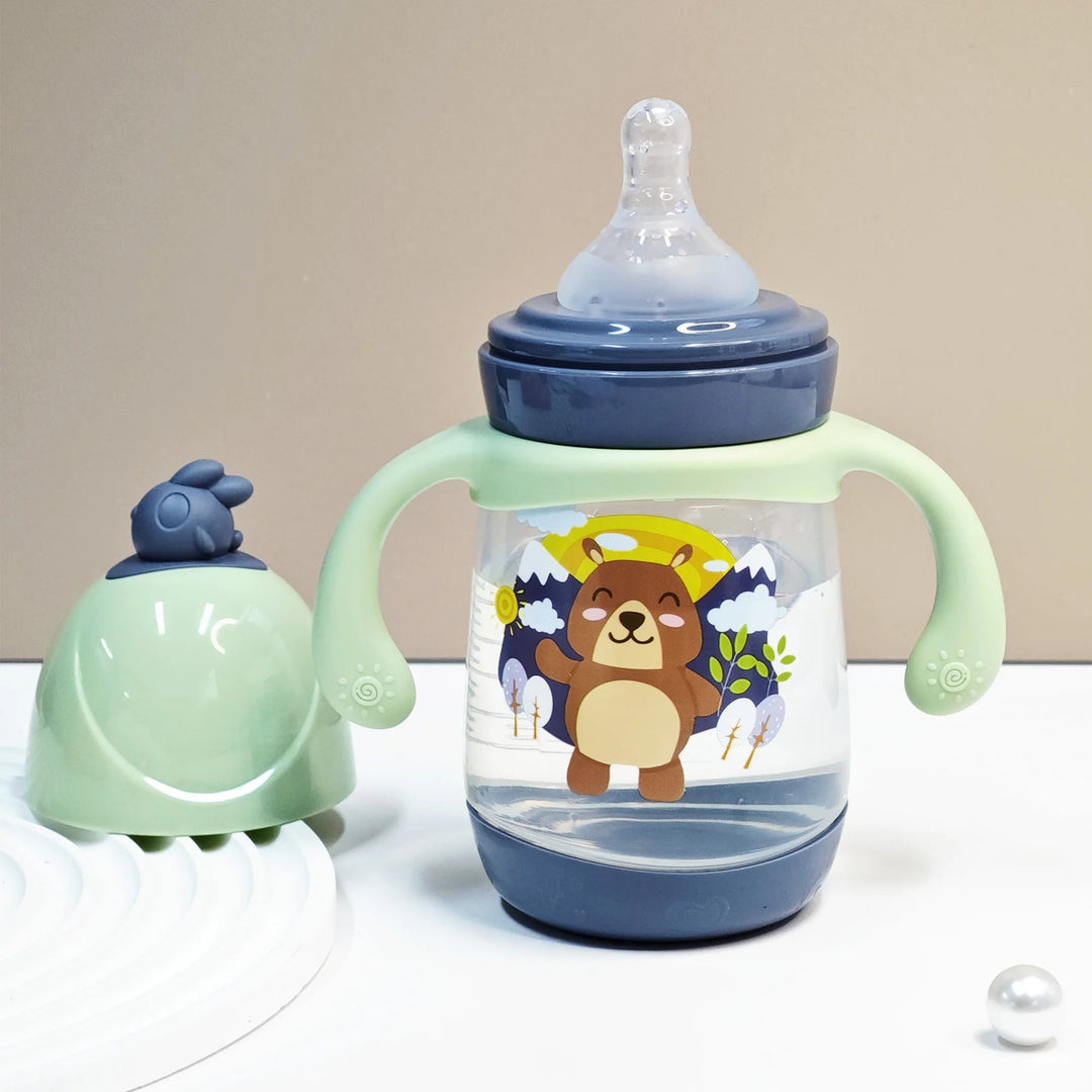 Biberon 150 - 240 ml Kalinatur™ | Design Animal, Anti-Fuite & Sans BPA