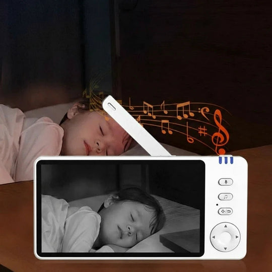 Caméra bebé BabyCam Serenity HD 5” - Vision nocturne & Audio bidirectionnel - Rotation 355°