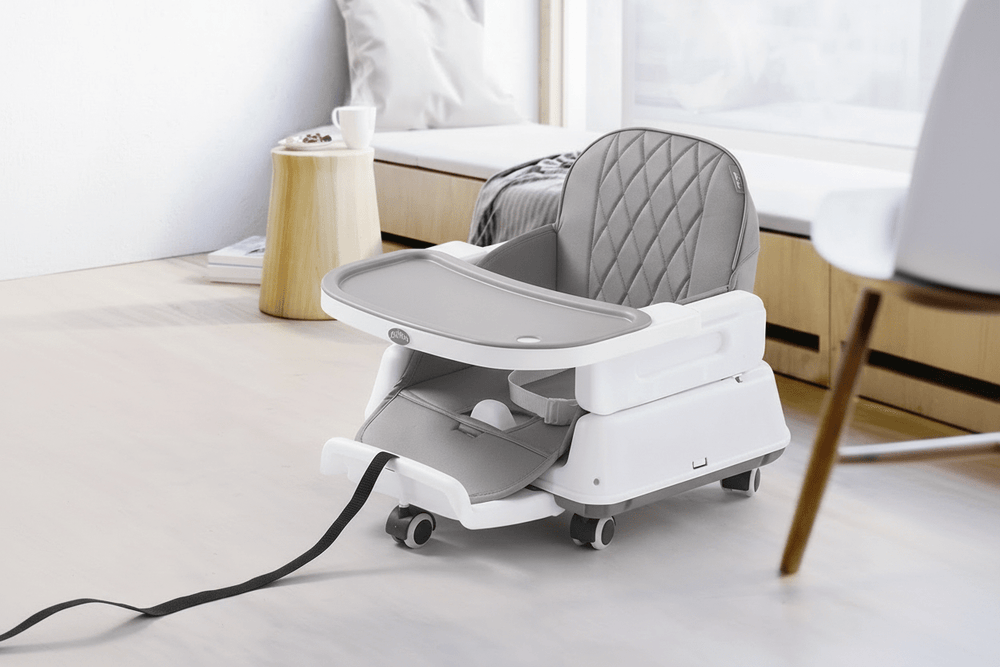 Chaise Haute Bébé Évolutive 4-en-1 Pliable Kalinatur