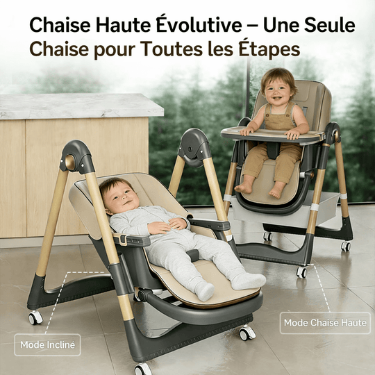Chaise haute bébé multifonction Kalinatur