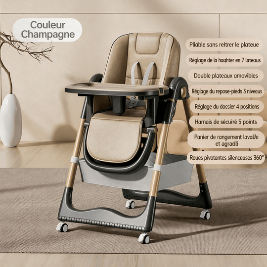 Chaise haute bébé multifonction Kalinatur