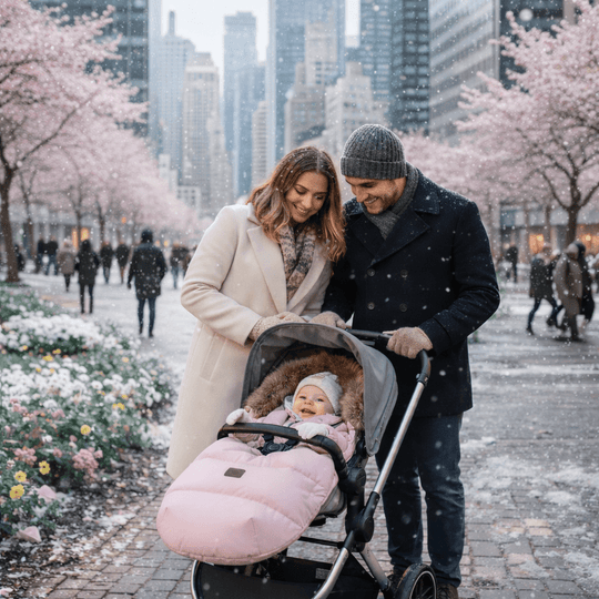 Chancelière bébé universelle imperméable & chaude Kalinatur