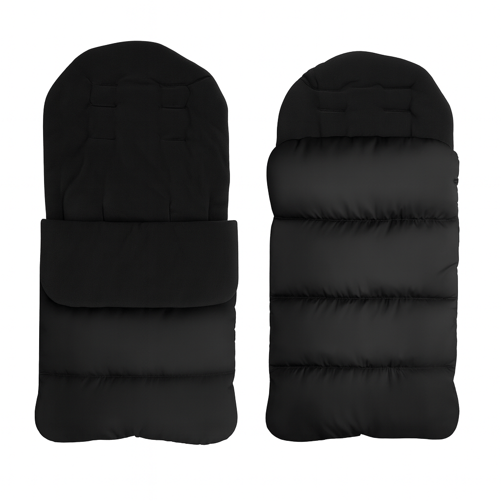 Chancelière d’Hiver Bébé – Chaude, Imperméable & Compatible Toutes Poussettes | Kalinatur