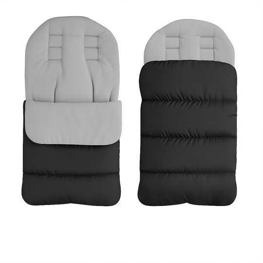 Chancelière d’Hiver Bébé – Chaude, Imperméable & Compatible Toutes Poussettes | Kalinatur