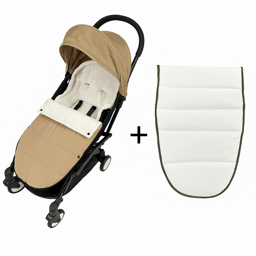 Chancelière imperméable pour poussette  | Hiver chaud