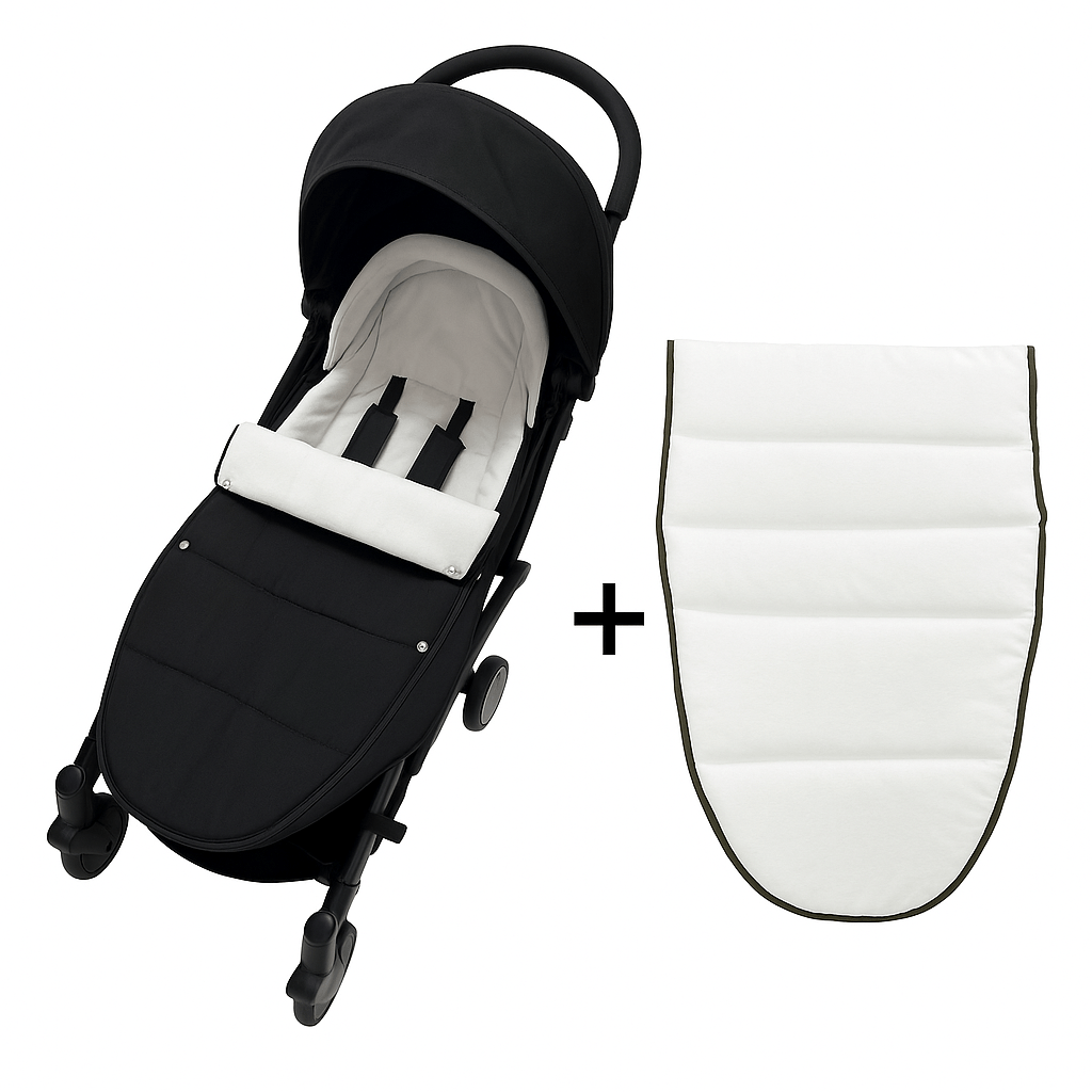 Chancelière imperméable pour poussette  | Hiver chaud