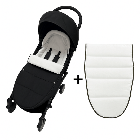 Chancelière imperméable pour poussette  | Hiver chaud