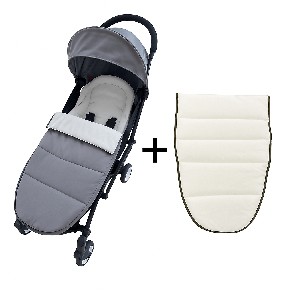 Chancelière imperméable pour poussette  | Hiver chaud