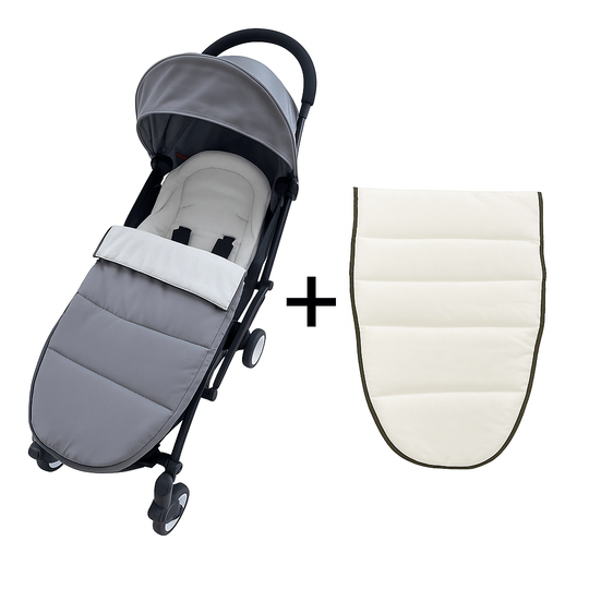 Chancelière imperméable pour poussette  | Hiver chaud