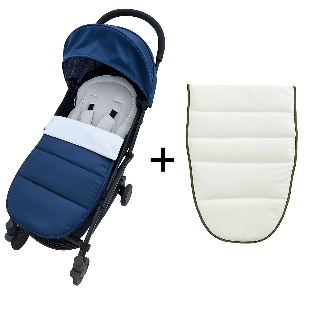 Saco de dormir impermeable para cochecito | Cálido y cortavientos para el invierno | Kalinatur