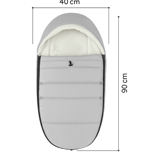 Chancelière universelle pour poussette  | Hiver chaud & imperméable | Kalinatur