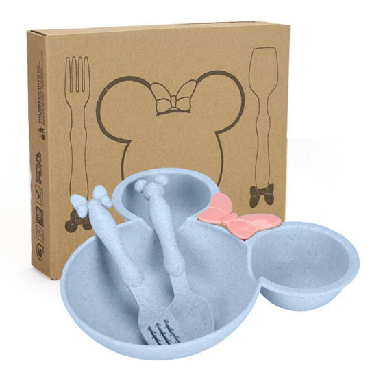 Coffret Repas Bébé Silicone Sans BPA Kalinatur