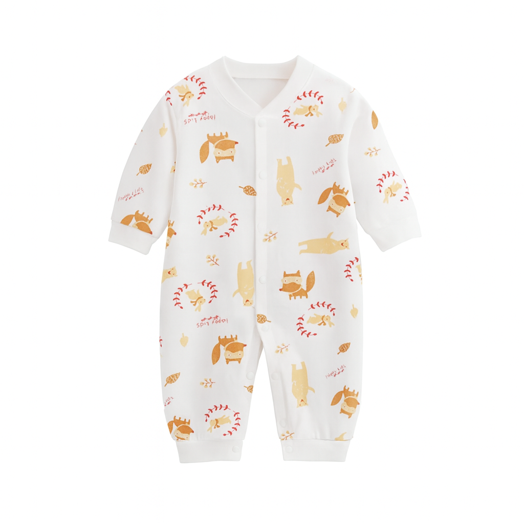 combinaison motifs renard d'automne