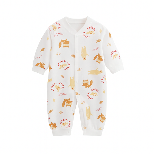 combinaison motifs renard d'automne