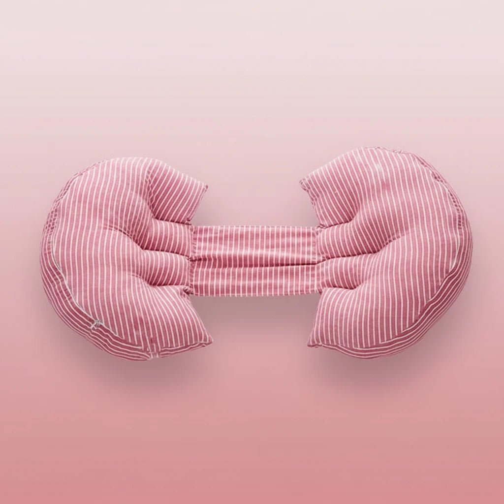 Almohada de embarazo en forma de U – Almohada de maternidad multifuncional de suave algodón | kalinatur