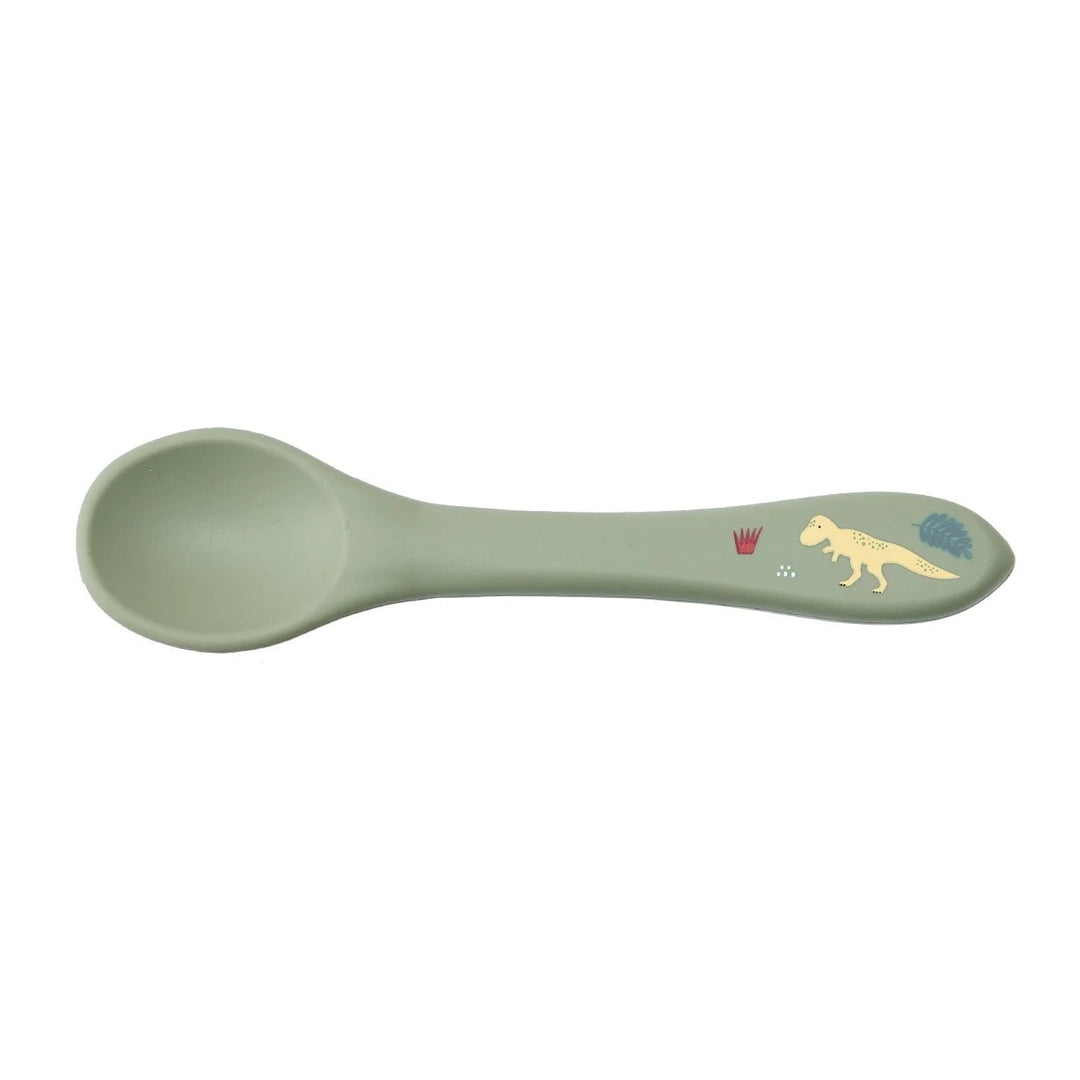 Cuillère Bébé en Silicone – Cuillère d’Apprentissage 6 Mois+ Kalinatur