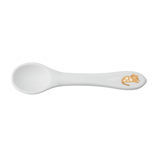 Cuillère Bébé en Silicone – Cuillère d’Apprentissage 6 Mois+ Kalinatur