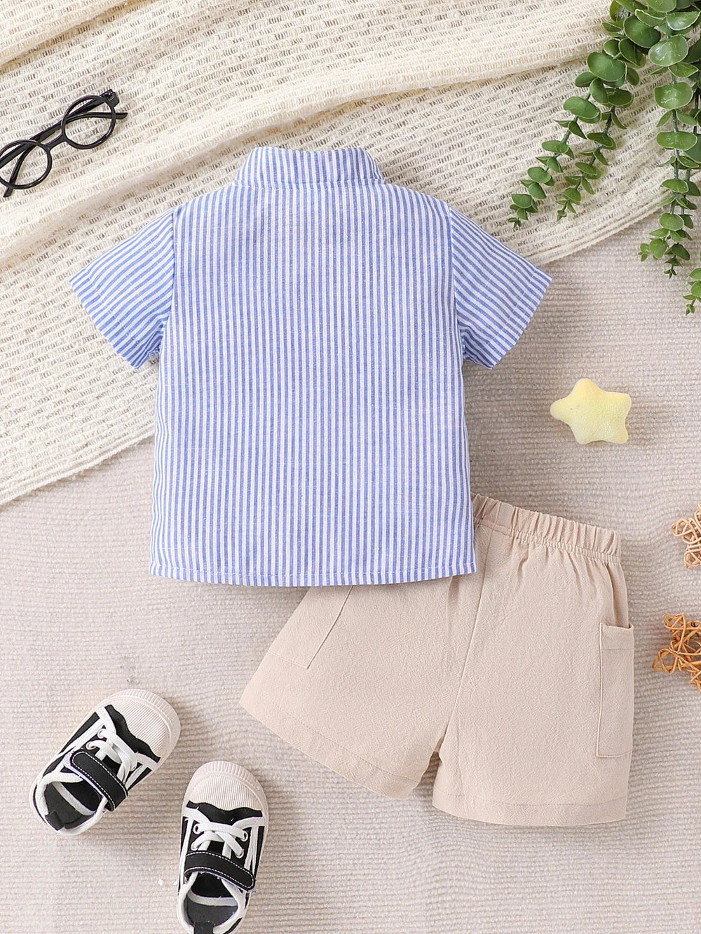 Ensemble Bébé Garçon Élégant Rayé