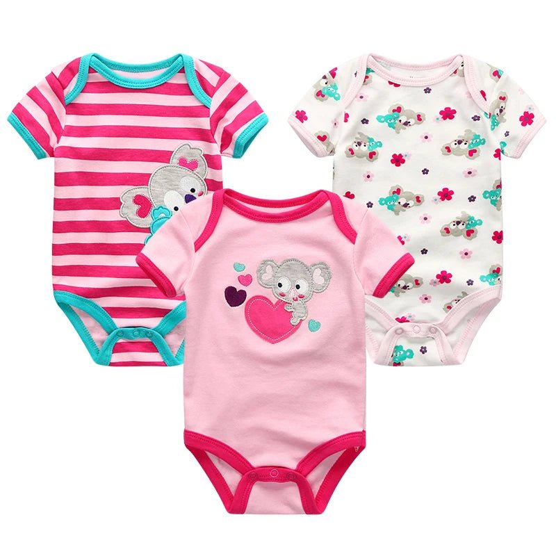 Ensemble Body Bébé 3 Pièces en Coton Kalinatur