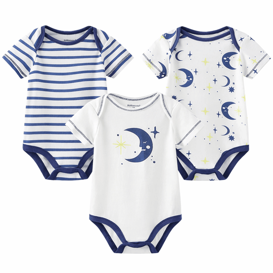 Ensemble Body Bébé 3 Pièces en Coton Kalinatur
