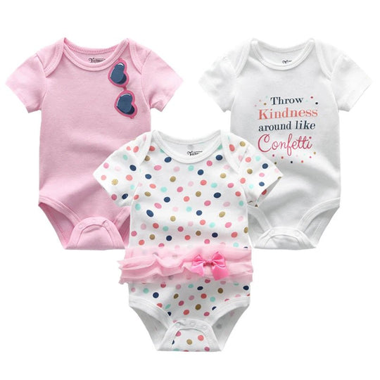 Ensemble Body Bébé 3 Pièces en Coton Kalinatur