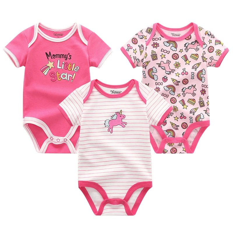 Ensemble Body Bébé 3 Pièces en Coton Kalinatur