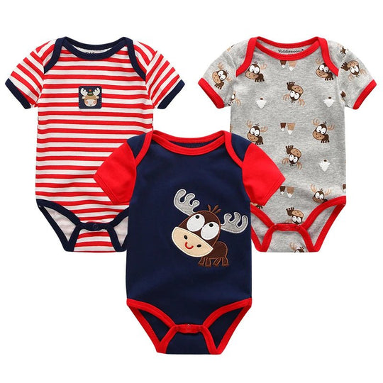 Ensemble Body Bébé 3 Pièces en Coton Kalinatur