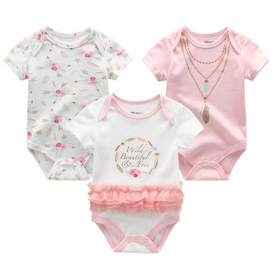 Ensemble Body Bébé 3 Pièces en Coton Kalinatur
