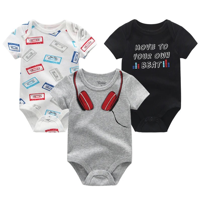 Ensemble Body Bébé 3 Pièces en Coton Kalinatur