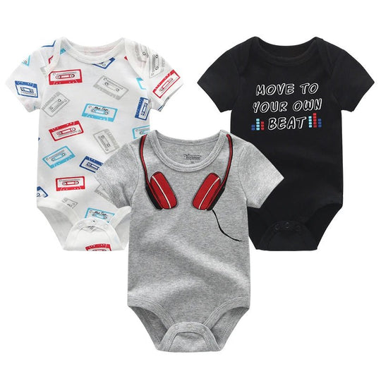 Ensemble Body Bébé 3 Pièces en Coton Kalinatur