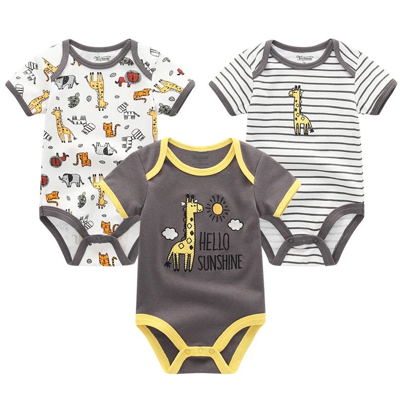 Ensemble Body Bébé 3 Pièces en Coton Kalinatur