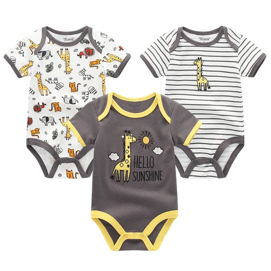 Ensemble Body Bébé 3 Pièces en Coton Kalinatur