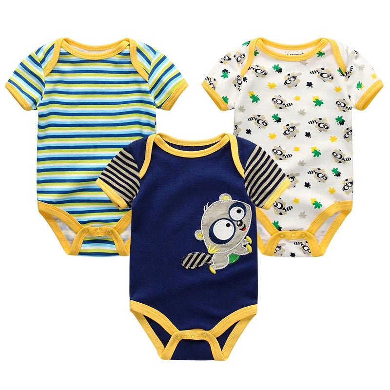 Ensemble Body Bébé 3 Pièces en Coton Kalinatur