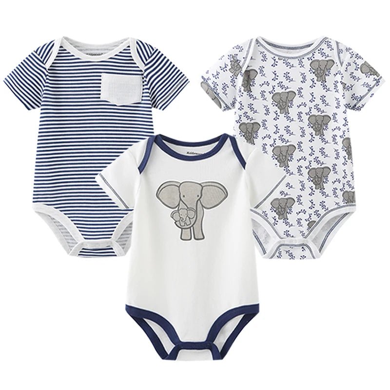 Ensemble Body Bébé 3 Pièces en Coton Kalinatur