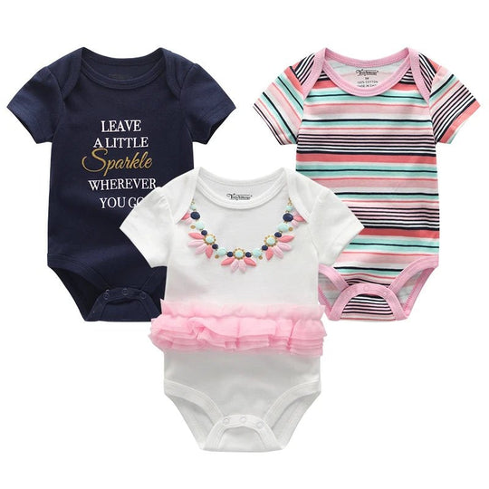 Ensemble Body Bébé 3 Pièces en Coton Kalinatur