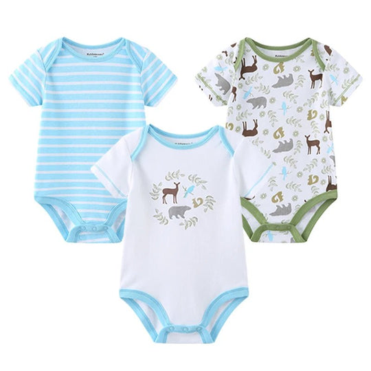 Ensemble Body Bébé 3 Pièces en Coton Kalinatur