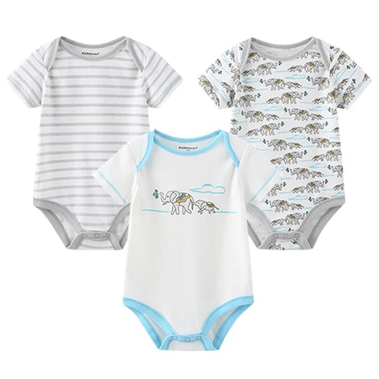 Ensemble Body Bébé 3 Pièces en Coton Kalinatur
