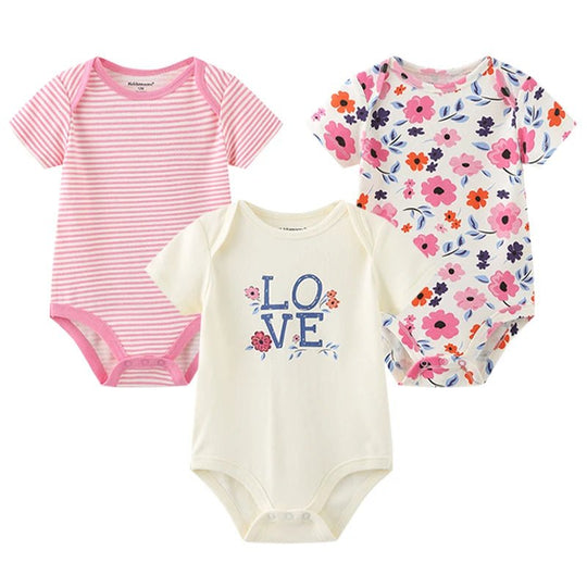 Ensemble Body Bébé 3 Pièces en Coton Kalinatur