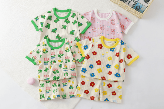 Ensemble été enfant – T-shirt cartoon & short Kalinatur
