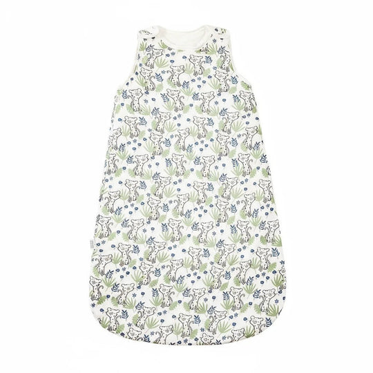 Gigoteuse bébé Kalinatur en coton doux avec motif koala et feuillage vert, idéale pour l’hiver. Confortable, respirante et parfaite pour un sommeil paisible.