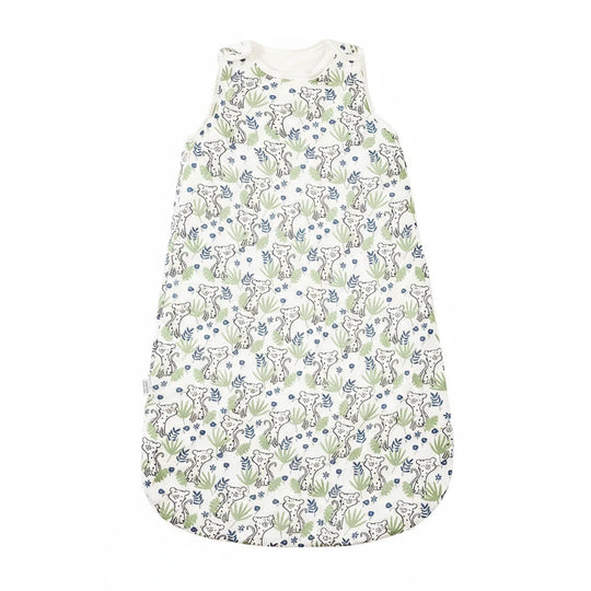 Gigoteuse bébé Kalinatur en coton doux avec motif koala et feuillage vert, idéale pour l’hiver. Confortable, respirante et parfaite pour un sommeil paisible.