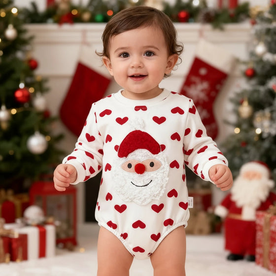 Body et combinaison de Noël pour bébé 3 à 24 mois – coton doux