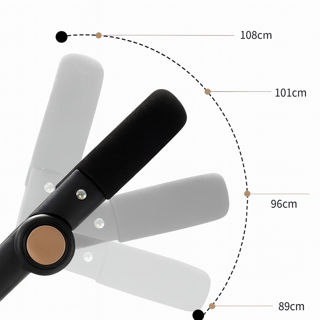 Roues avant de poussette jumeaux Kalinatur avec rotation à 360 degrés et système de blocage direction fixe.