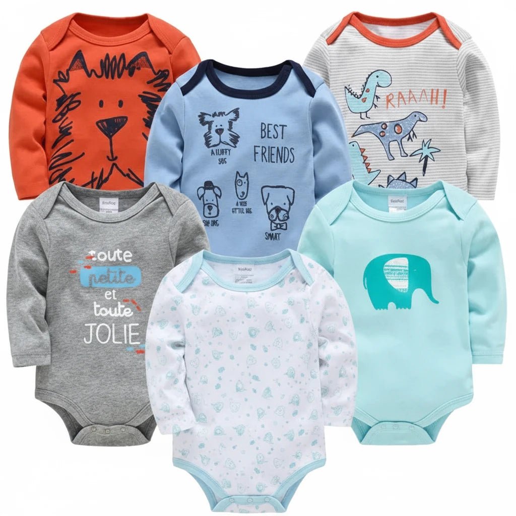 body a motifs elephant, lion