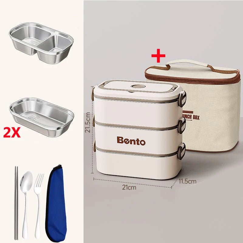Lunch Box Isotherme en Acier Inoxydable Kalinatur