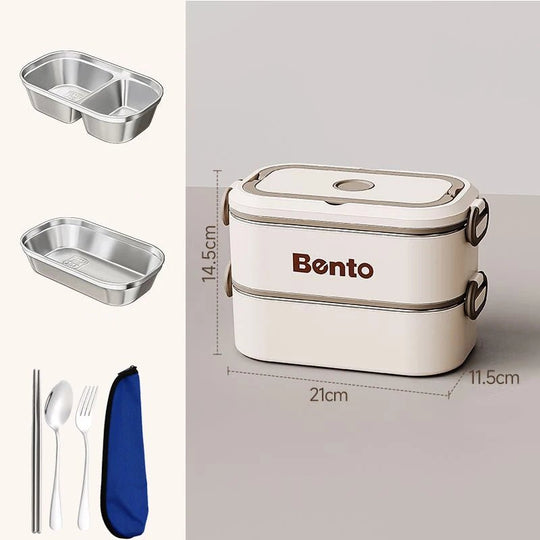 Lunch Box Isotherme en Acier Inoxydable Kalinatur