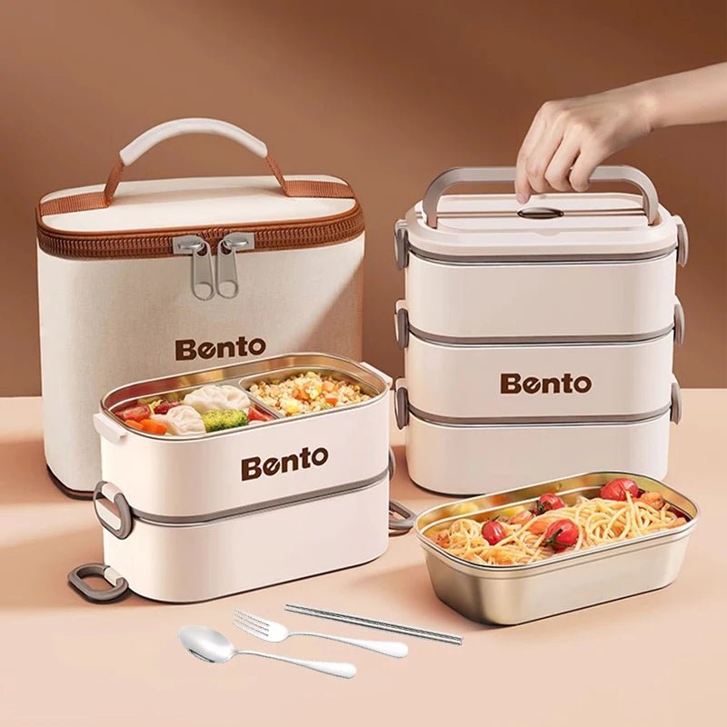 Lunch Box Isotherme en Acier Inoxydable Kalinatur
