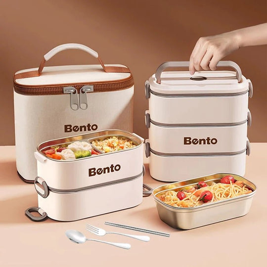 Lunch Box Isotherme en Acier Inoxydable Kalinatur