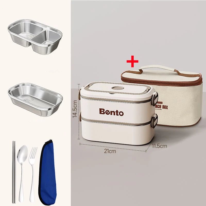 Lunch Box Isotherme en Acier Inoxydable Kalinatur